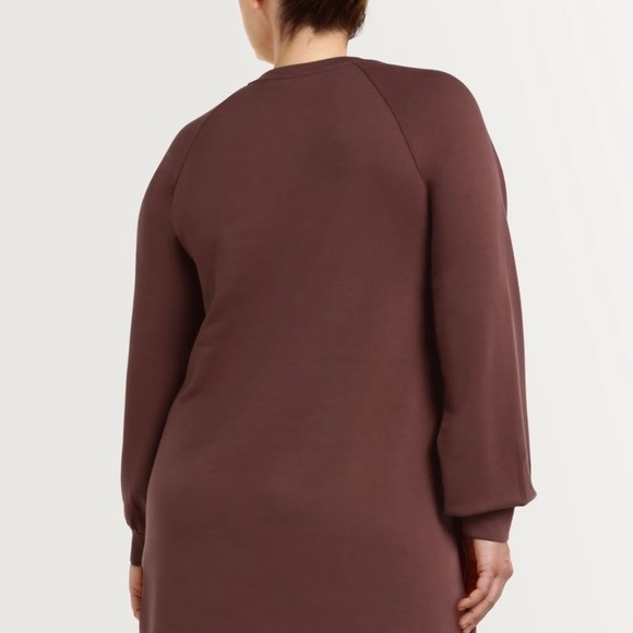 Long Sleeve Fleece Sweatshirt Dress NWTs - Picture 2 of 9